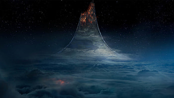 Ð¡ÐºÐ°ÑÐ°ÑÑ Halo nightfall, ÐºÐ¾Ð»ÑÑÐ¾, Ð¿Ð»Ð°Ð½ÐµÑÐ° . HD wallpaper